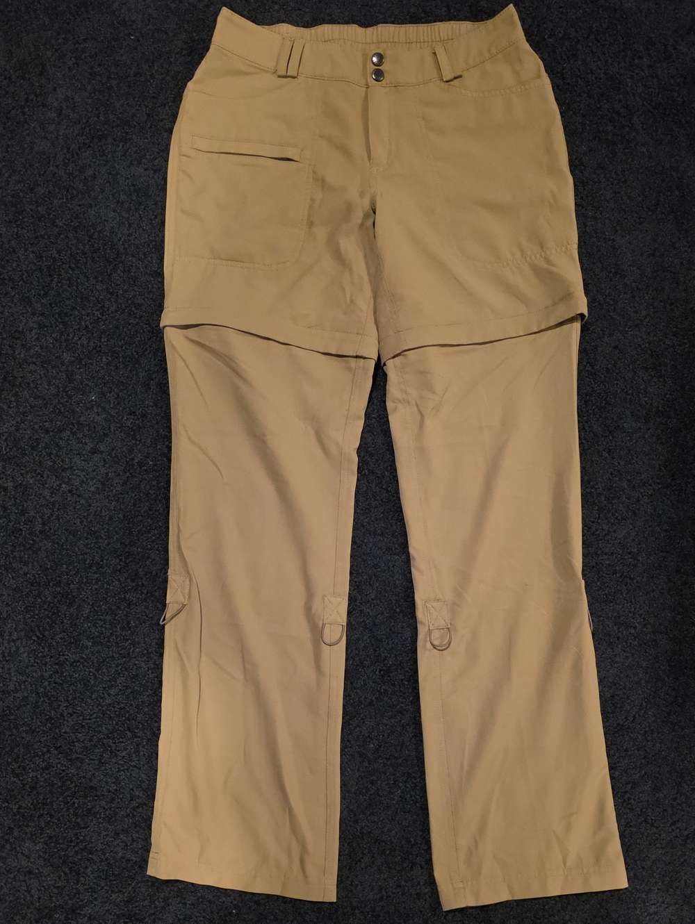 Magellan Outdoors Khaki Convertible Cargo Pants